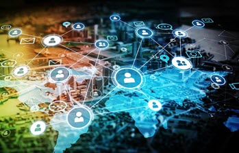 An image depicting a job search network